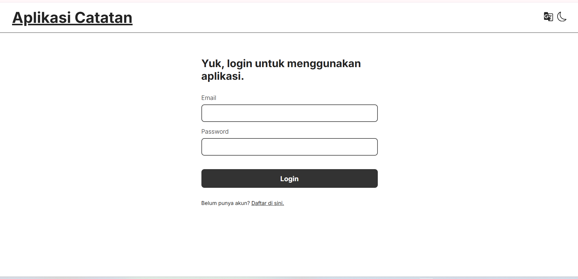 React Web Application