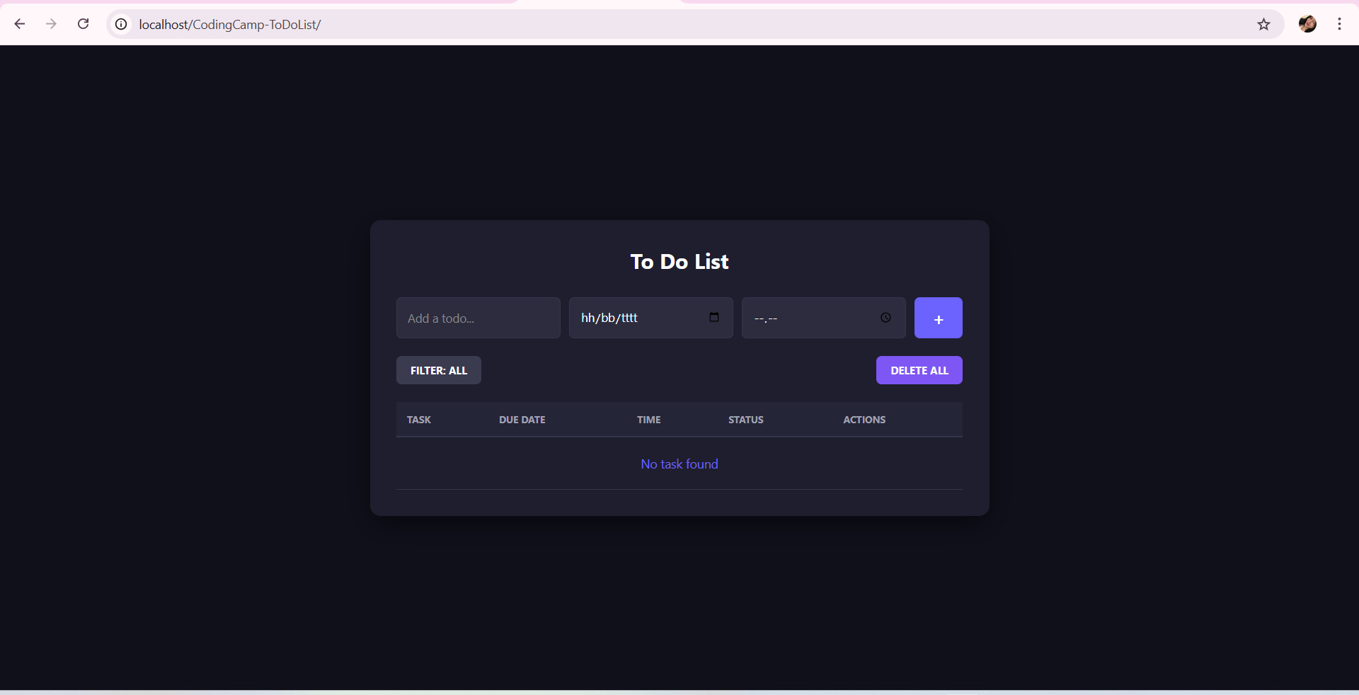 To Do List